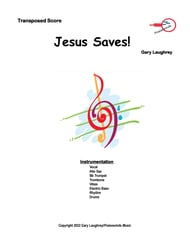 Jesus Saves! Jazz Ensemble sheet music cover Thumbnail